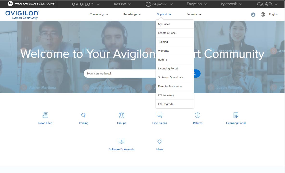How to Access the Avigilon Online Training for Surveillance (ACC) and