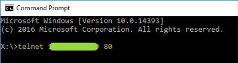 Windows - How to Check if an IP Port is Open Using Telnet