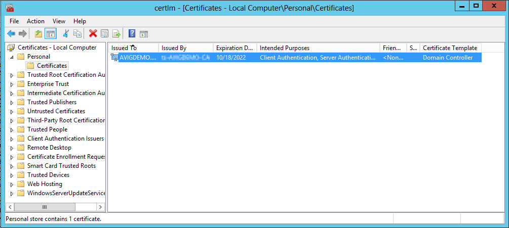 How do I Export the Domain Controller s Root CA Certificate for Remote