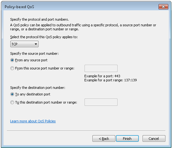How ACC Server Outbound Bandwidth Can be Limitted?