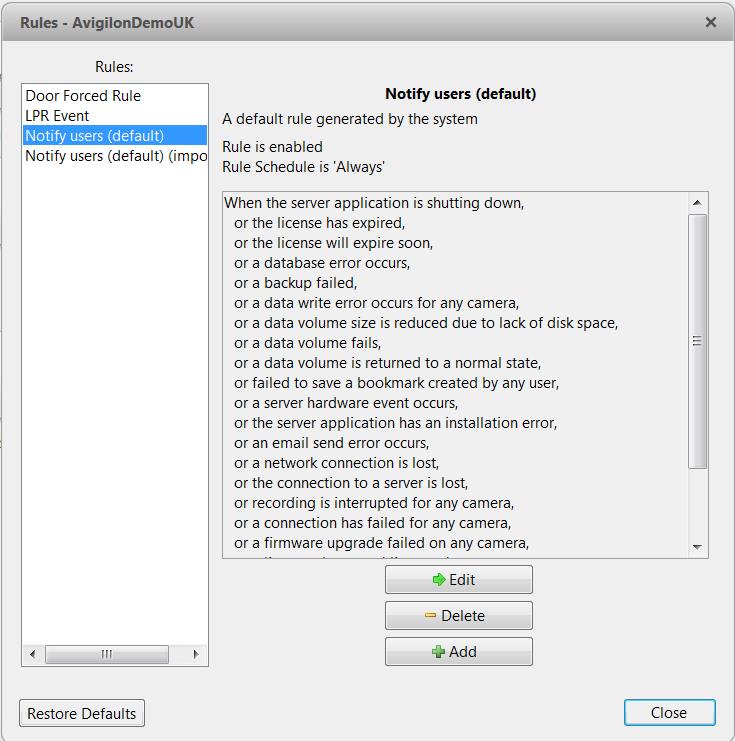 How to Disable "Tampering Detected on Cameras" in ACC