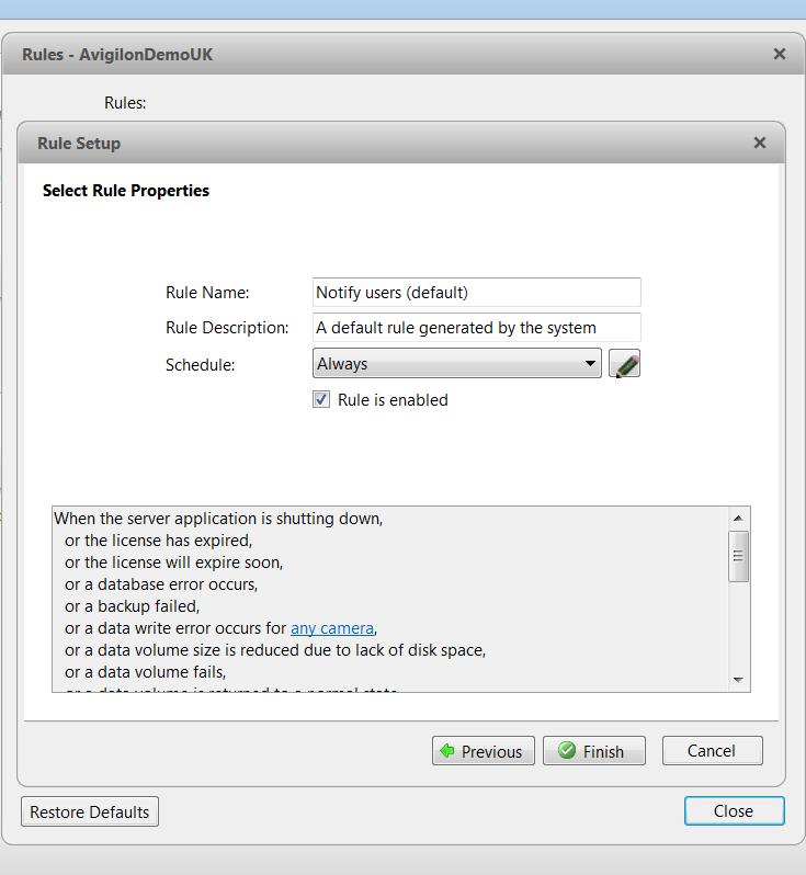 How to Disable "Tampering Detected on Cameras" in ACC