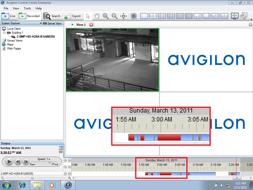How Does the Avigilon Control Center Handle Daylight Savings Time (DST)?