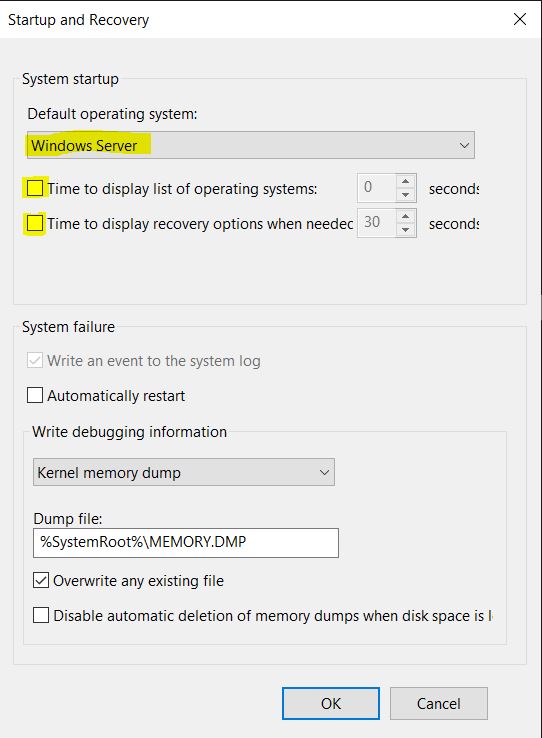 NVR5 with Windows Server 2019 boots to the message "Windows Boot