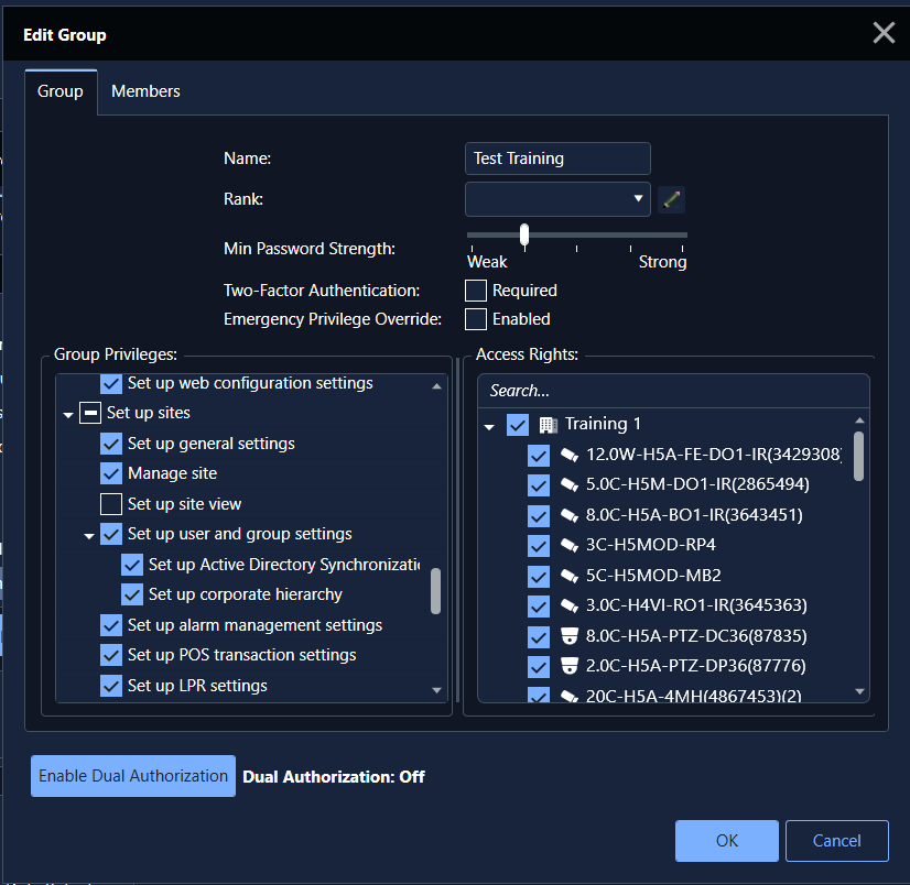 ACC - Unable to select cameras on Group Edit
