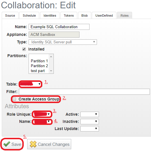 ACM - How to Set Up a SQL Collaboration