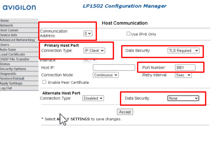 Mercury Panel Initial Configuration & Setup