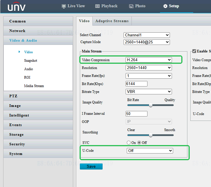 ACC: How to connect Uniview Camera to ACC.