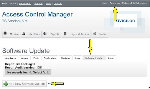 How Can I Upgrade My Access Control Manager Appliance