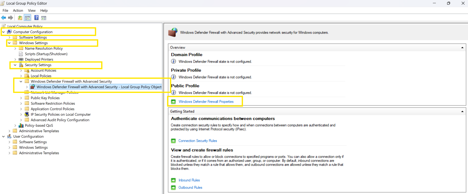 Turning Off Firewall For FIPS System