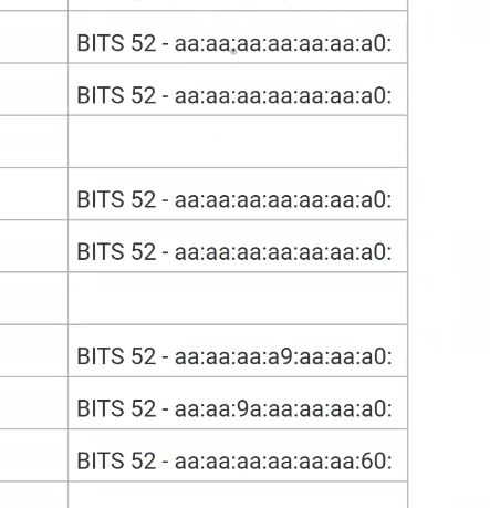 [UA7] Mercury MP panels read the wrong 52-Bits card number