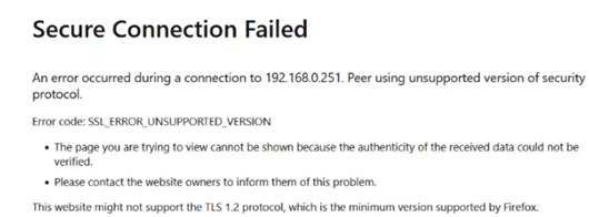 Unsupported Browser Error Messages For Microsoft Edge