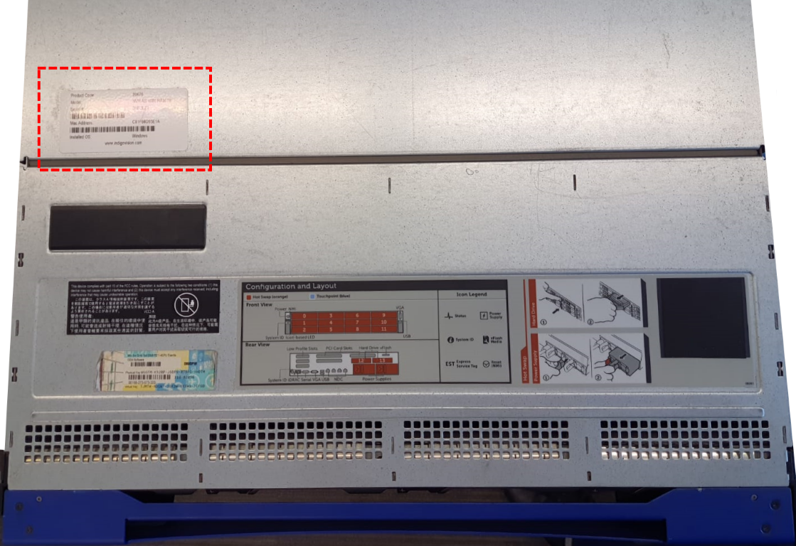 IndigoVision NVR-AS 4000 Raising a Case for Hardware Issues