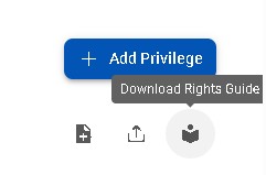 Unity Access Privileges