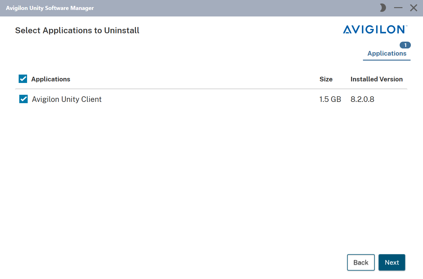Install, Upgrade or Uninstall Applications in Unity Software Manager