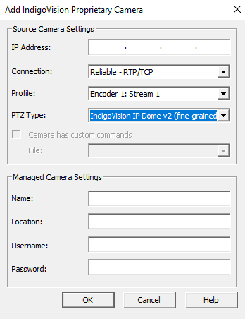 Indigo 12500 PTZ (Ultra2K) Unable To Zoom From Unity and ACC Using PTZ ...