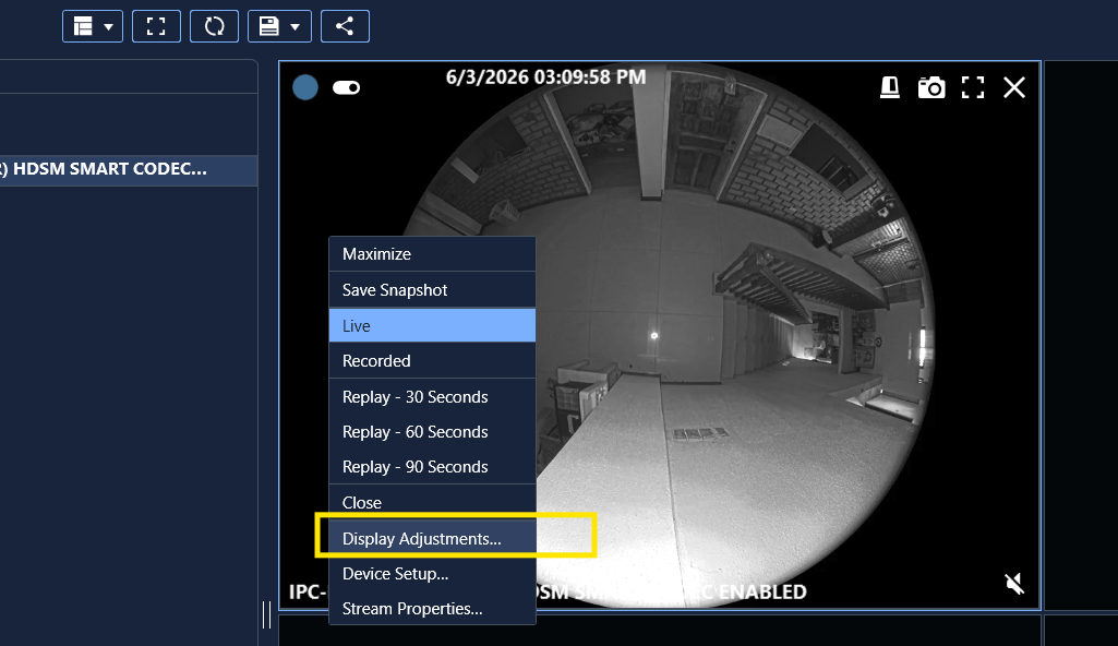 Wide Dynamic Range (WDR) Does Not Apply To Camera Live View
